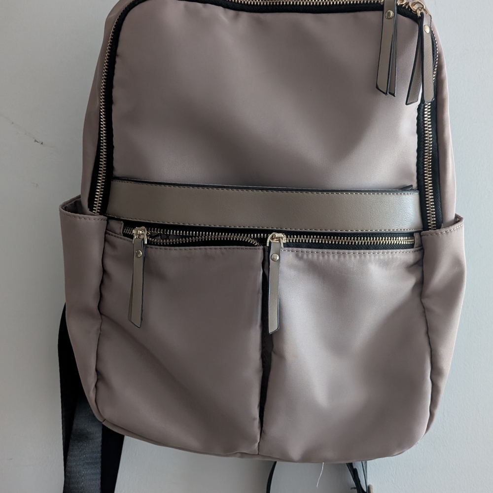 Black and Tan  Backpack